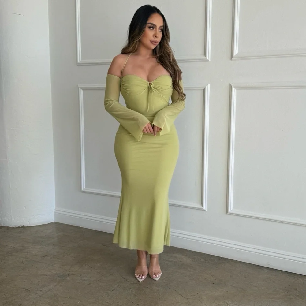 Green dress 💚💚 - Picture 1 of 3